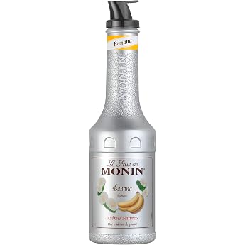 MONIN Le Fruit Banana - Fruit Puree Mix 1.0 L