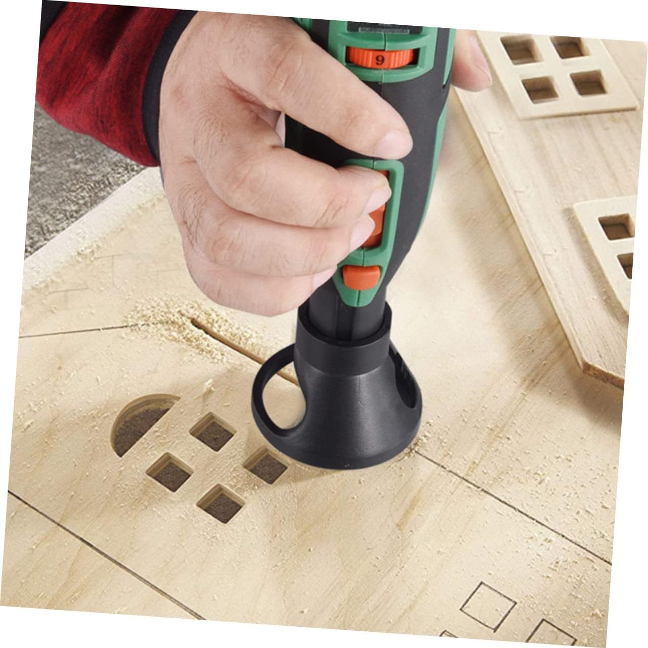 2pcs Electric Drill Locator Horn Cover Sturdy Grinding Positioner for Power Tools