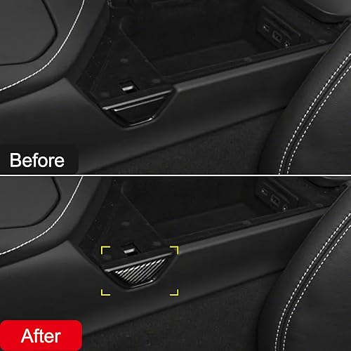Miniatura 2 de ITrims Para Chevrolet Corvette C8 2020 2021 2022 2023 Accesorios de coche Reposabrazos Caja de almacenamiento Cubierta de interruptor Guante