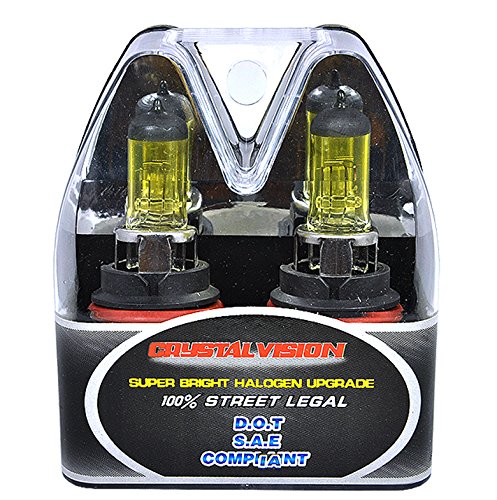 Icbeamer 9004 Hb1 12V 100W Direct Replacement For Auto Vehicle Factory Halogen Light Bulbs [Color: Yellow] W/Mbox #TOP2