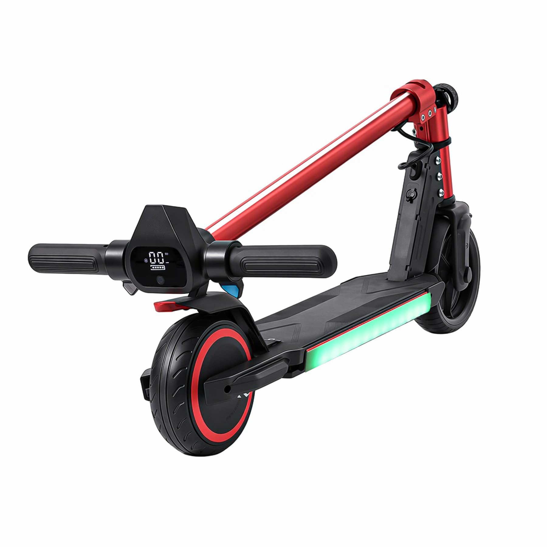 ORYXEARTH Trottinette Electrique Enfant 6-16 Ans, Pliable, Double Frein, Vitesse Max 16 km/h, écran LED lumière, Légère, montée Facile, Trottinette électrique Enfant ado