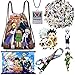 Autocollants Hunter X Hunter + sac à dos + collier + affiche + broche + support de téléphone + lanière