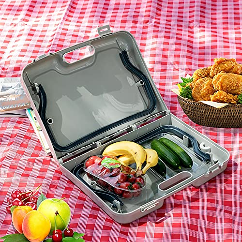 Table de camping portable idéale pour vos repas sur la plage