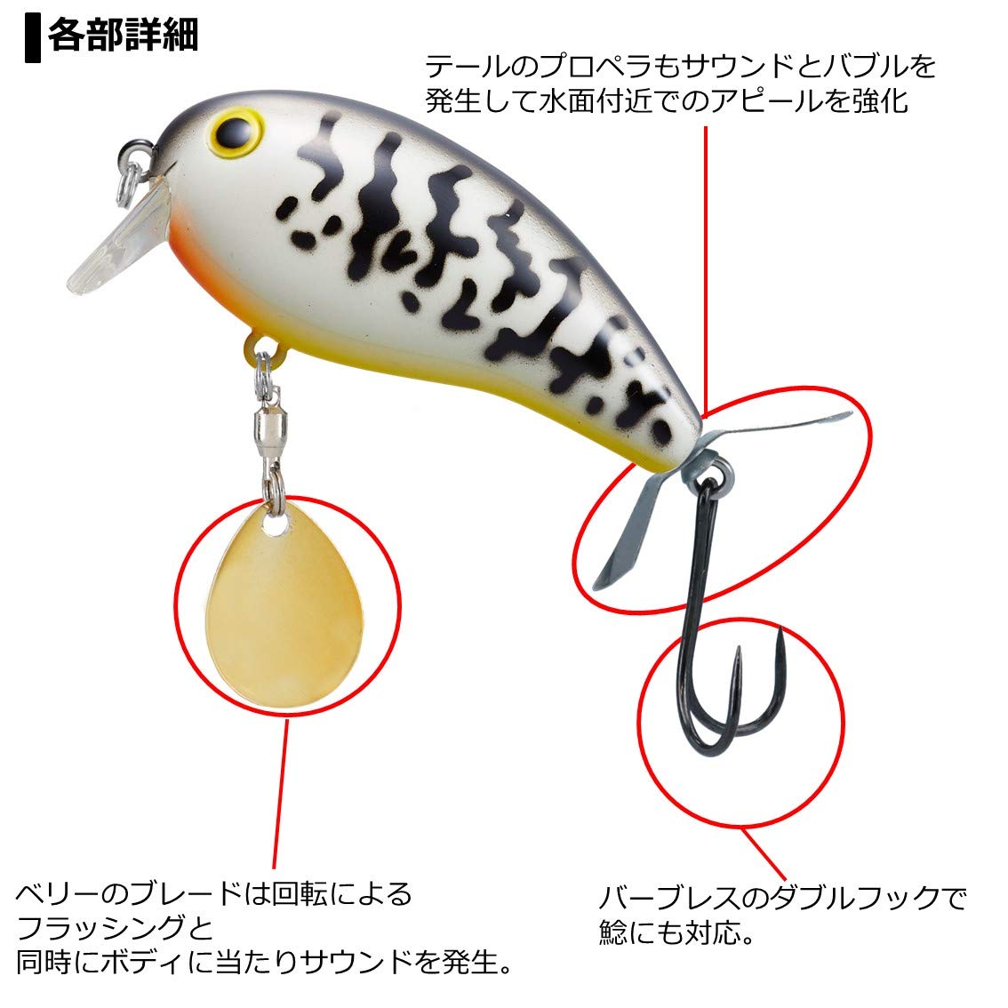Amazon.co.jp: ダイワ デカピーナッツII SSR ブレードチューン