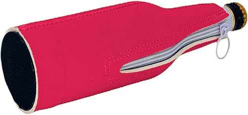 Miniatura 2 de Botella de cerveza de neopreno en blanco (paquete de 2, rosa intenso)