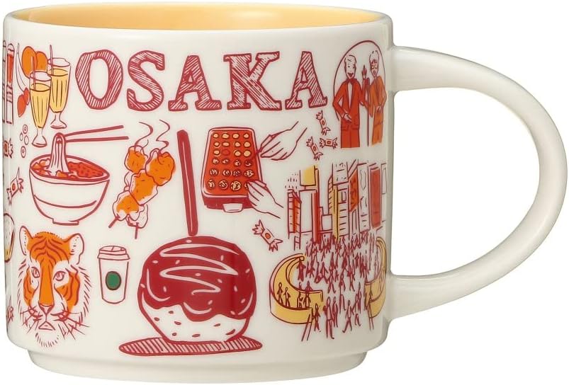 JAPAN Osaka Been There Series Across the Globe Collection Coffee Mug 14 Ounce