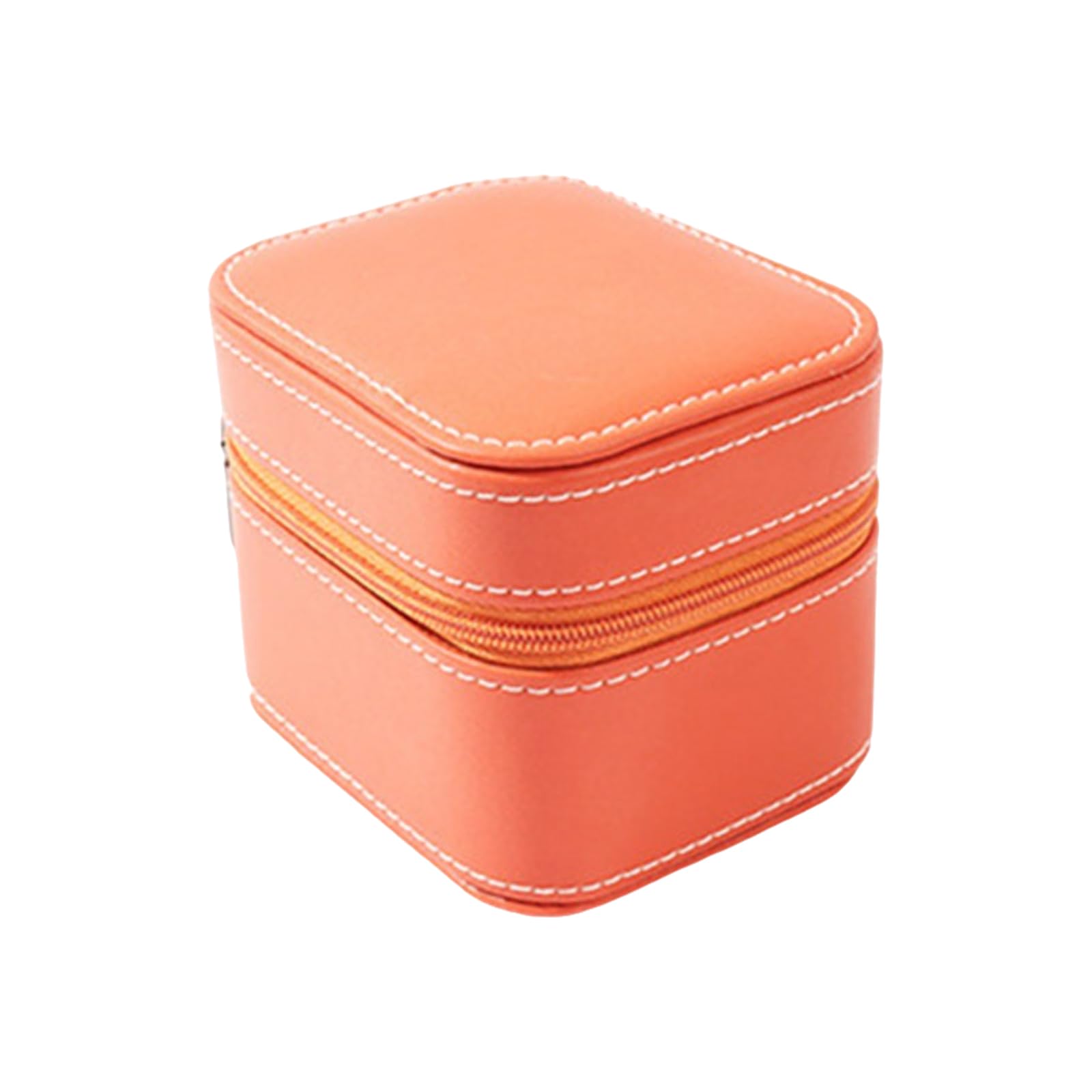 Msioytog Watch Carrying Box Watch Case with Scratchproof Interior Cushion Pillow for Most Size Watches Organizing Use PU Leather Box