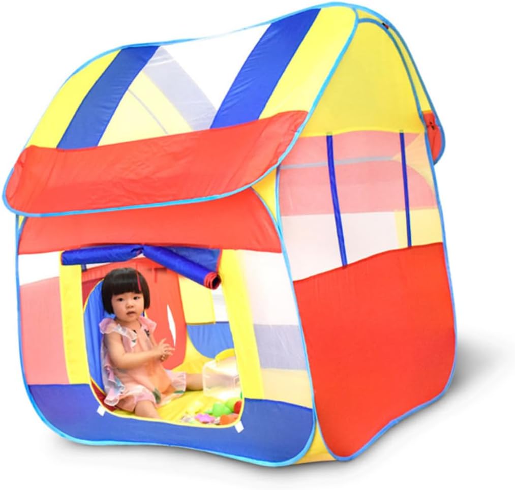 Foldable Playhouse Tent for Large Indoor Outdoor Castle Playhouse for Boys for Fun Playtime Activities