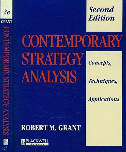 Contemporary Strategy Analysis 2nd Edition 1557865132 Book Cover