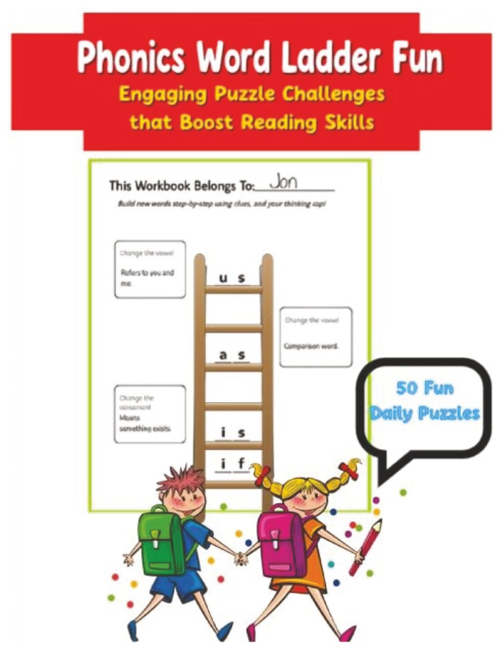 Phonics Word Ladder Fun: Engaging Puzzle Challenges that Boost Reading Skills