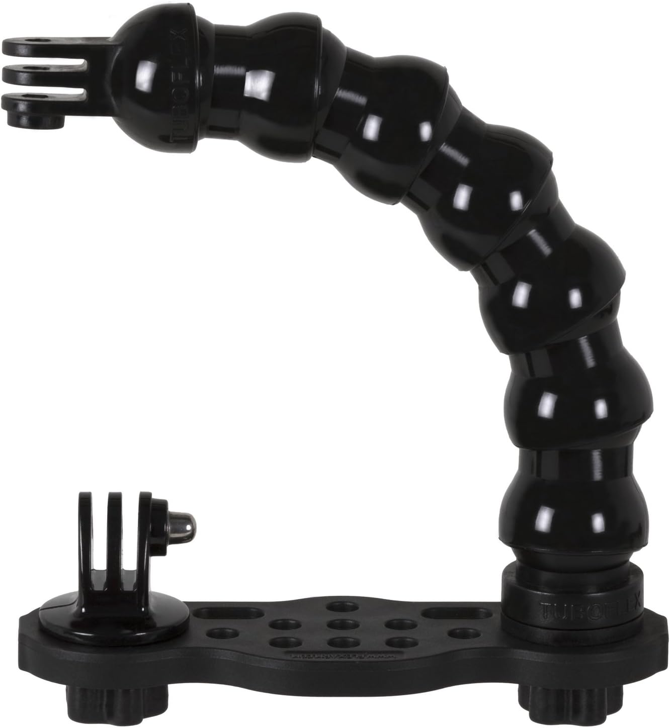 Bracket for Camera Housing Go-Tray with Flexible Arm Socket Type Qudos Action Cam Support Gopro Art.No GO-TR.05