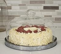 Vista 2 de Cloche de postre con base