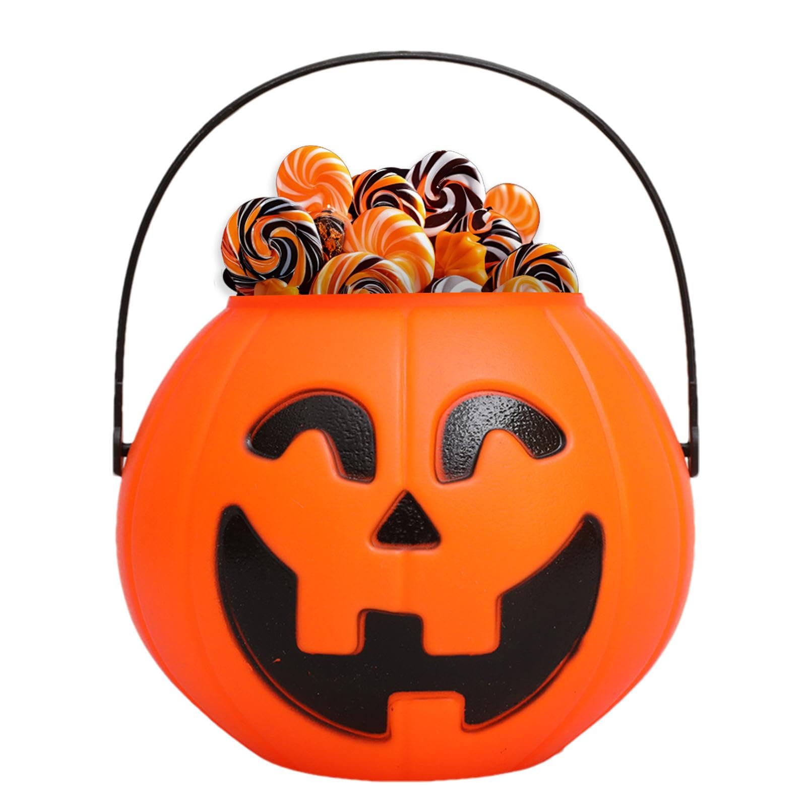 Amazon.co.jp: かぼちゃおやつバケツ、ハロウィンかぼちゃバケツ