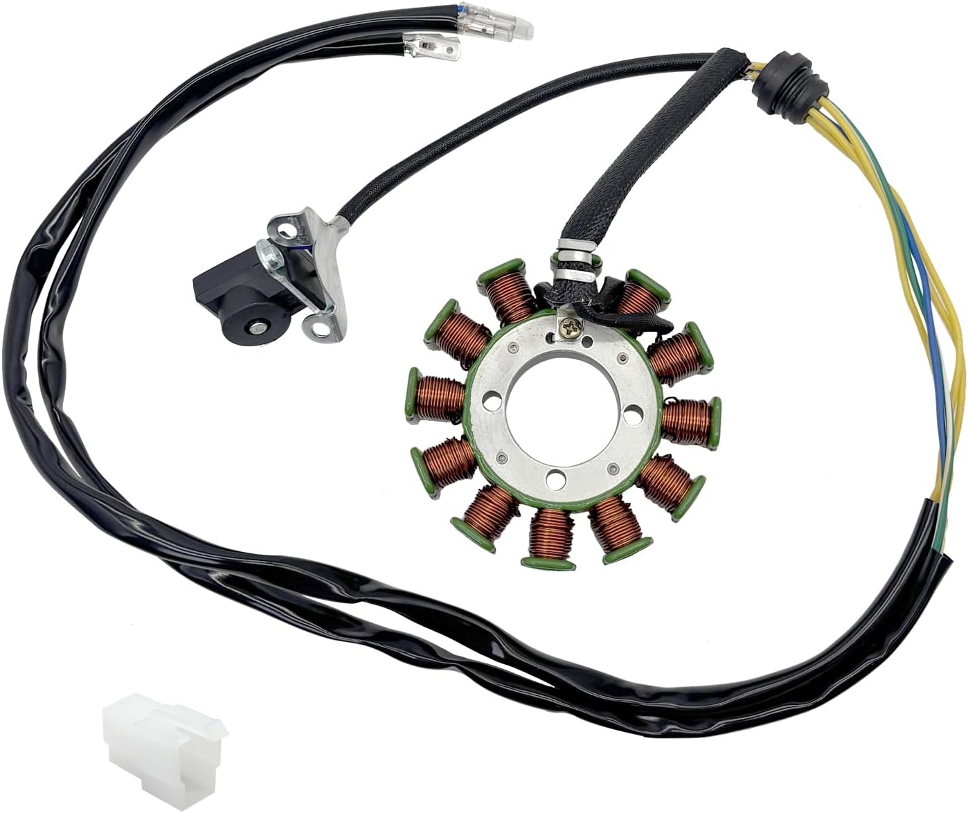 12 Coil 5 Wire Magneto Stator for 200cc 250cc ATV Dirt Pit Bike Go Kart Buggy