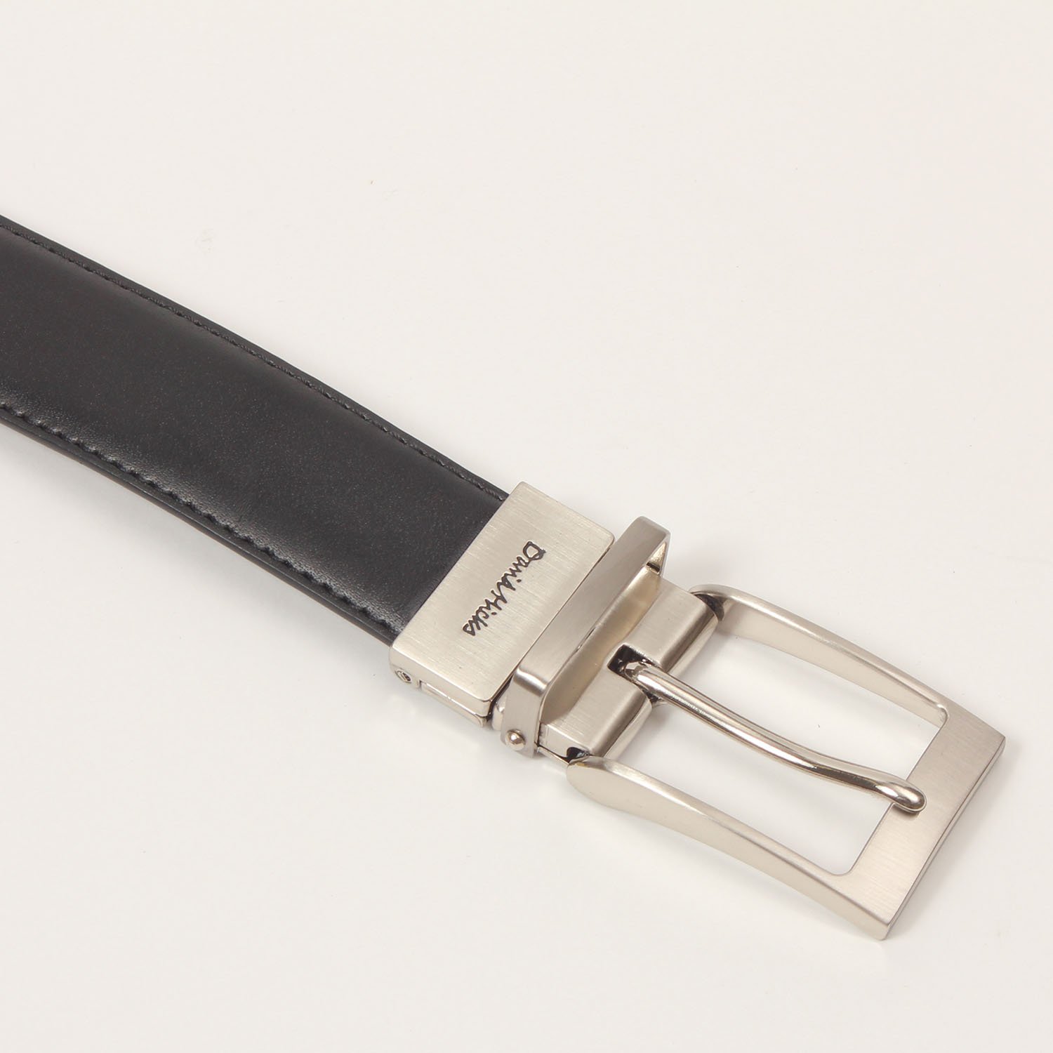 Amazon.co.jp: アセット リバーシブル ベルト(ブラック/ブラウン