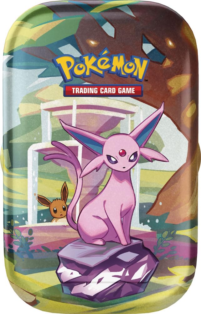 Minicaja Pokémon Escarlata Y Violeta - Evoluciones Prismáticas Con Espeon