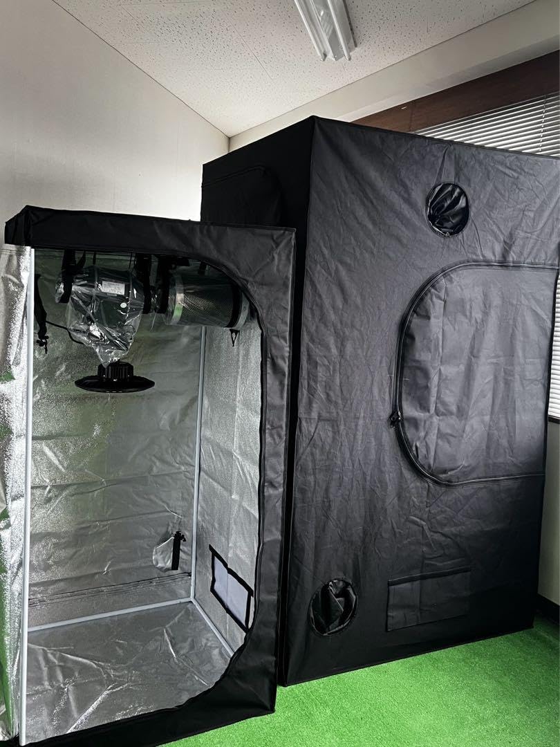 Amazon.co.jp: グロウテント 排気ファン フィルター LED セット80×80  