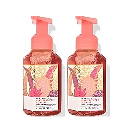 Bath and Body Works Gentle Foaming Hand Soap, 2-Pack 8.75 Ounce (Pink Pineapple Sunrise)