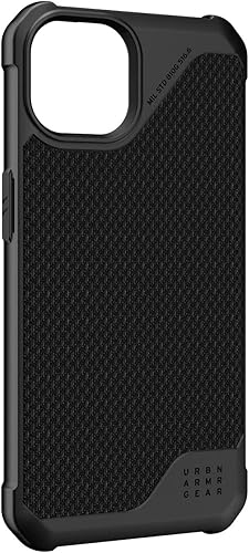 Miniatura 2 de URBAN ARMOR GEAR UAG-IPH21MA-FLTM-KB Shockproof Case Compatible with iPhone 13 (6.1) 2021, Metropolis LT MAGSAFE Kevlar Black