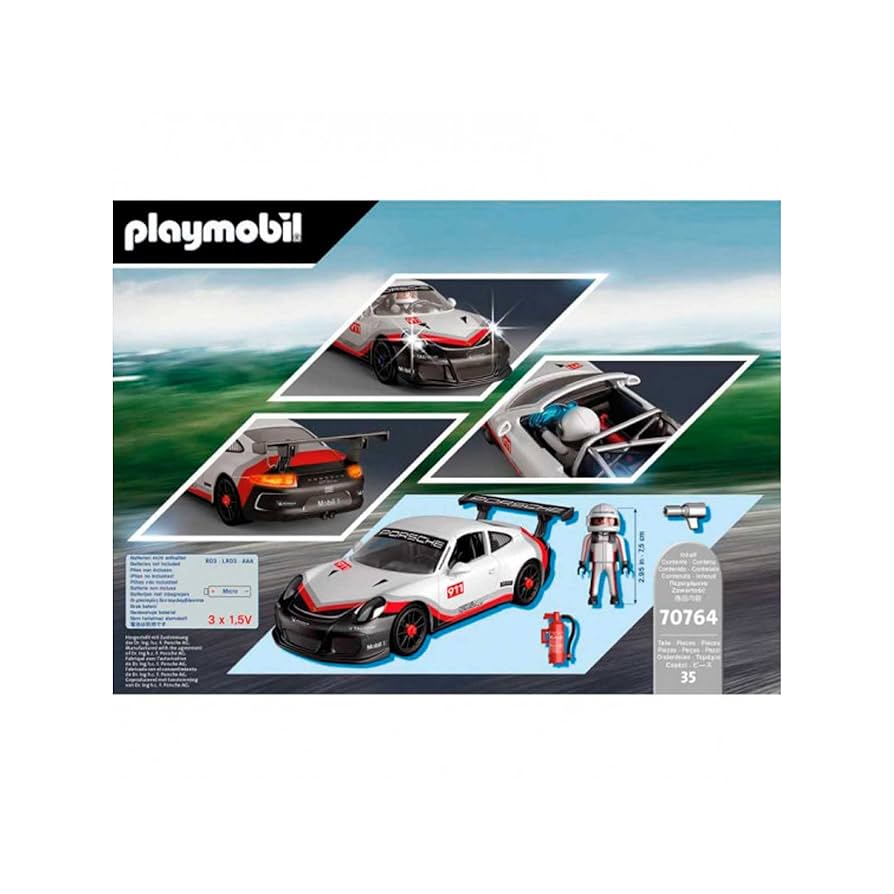 PLAYMOBIL Porsche 911 GT3 Cup : Amazon.ca: Toys & Games