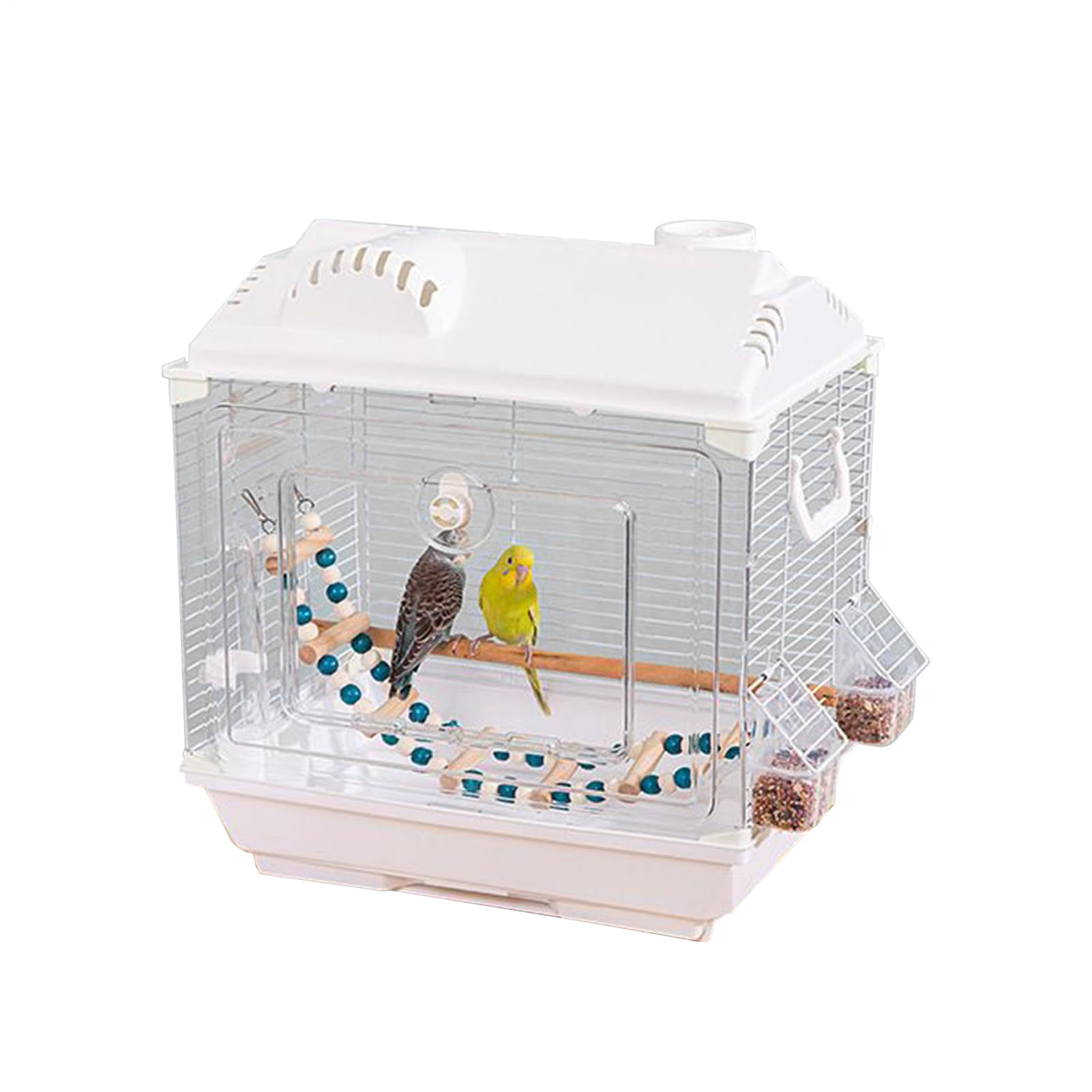 Transportín de Viaje para Aves Transportín Portátil y Transpirable | Transportín Para Aves Ninfas Y Animales Pequeños para Cacatúas, Agapornis, Conuros, Interior y Exterior, Hogar y