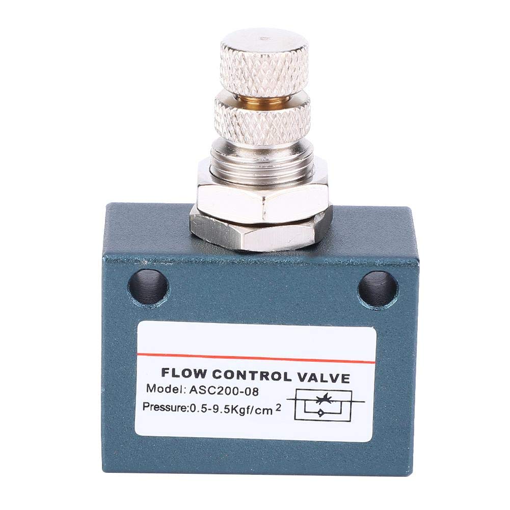 Buy Air Flow Control Valve ASC20008 G1/4 Aluminum Alloy Pneumatic Air