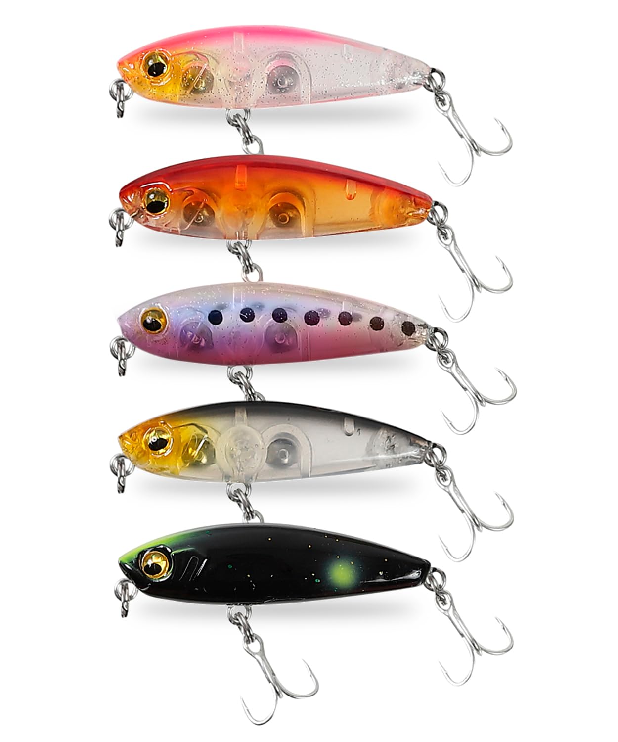 Amazon.co.jp: ナイトアーミー 釣具 シンキングペンシル 5色入り