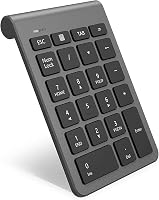 Rytaki Bluetooth Numerikus Billentyűzet - 22 Gombos Vezeték Nélküli Számbillentyűzet Laptophoz, PC-hez - Adatbevitel, Könyvelés, Excel Táblá 1