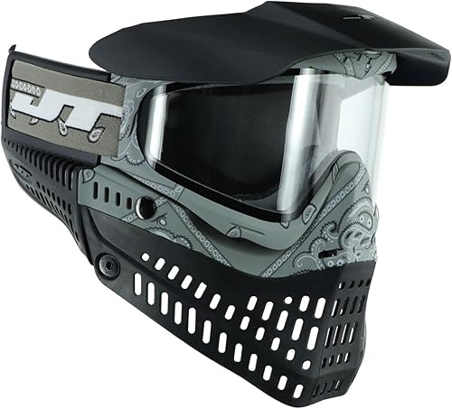 JT Proflex LE Bandana gris con lente transparente y humo