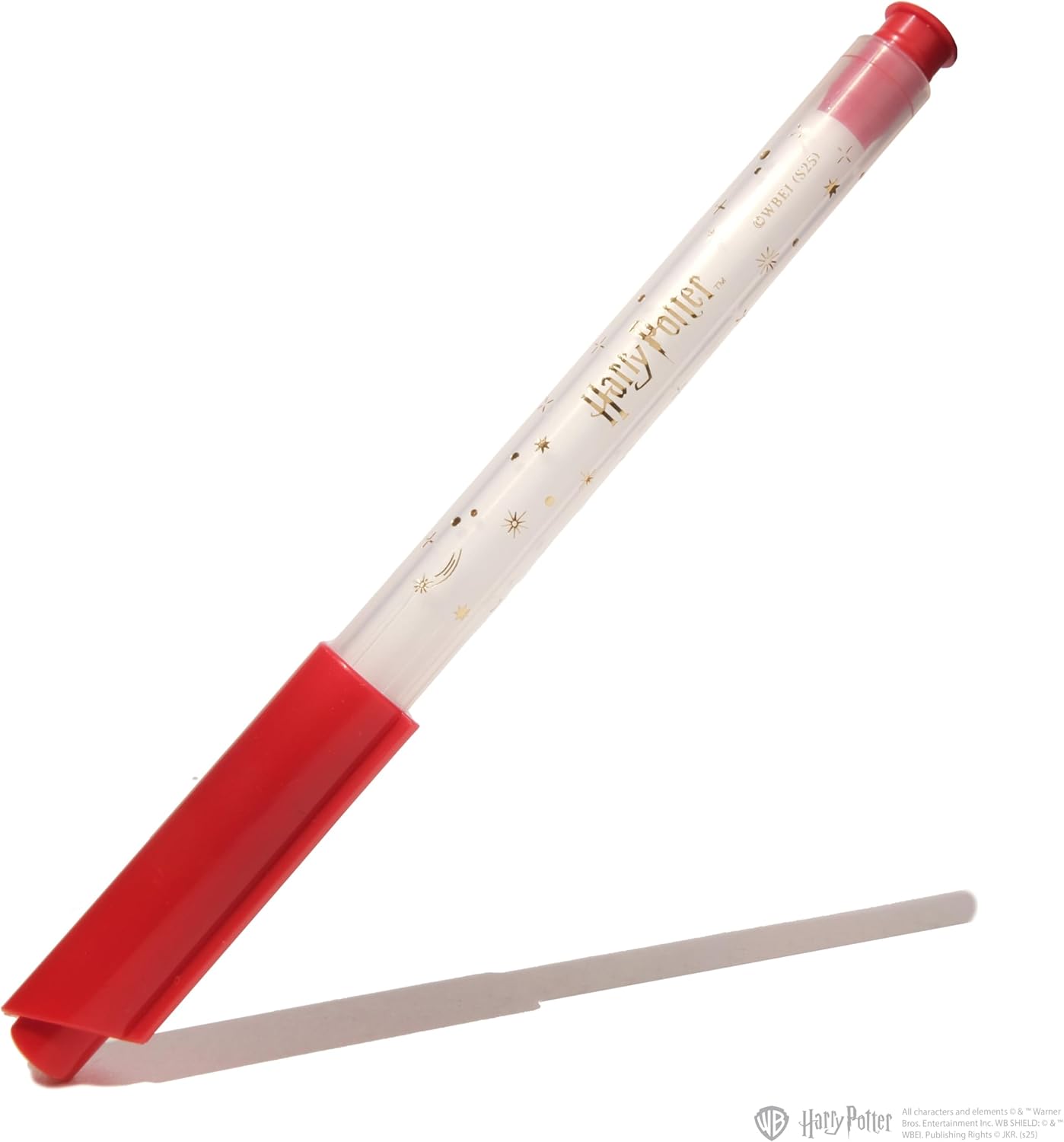 Ferris Wheel Press, Warner Bros., Official Licensed, Harry Potter, Dabbler Pen & 10ml Ink Set, Scarlet Red with Gold Shimmer 10ml Ink and 0.8mm Fine Tip Red Dabbler Pen