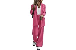Plus Size Pink Pantsuit for Women