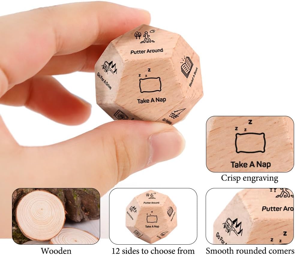 Valentines Gift for Grandparents Teacher Coworker Retirement Gifts for Men Funny Retirement Gifts for Women 2026 Funny Dice Christmas Stocking Stuffers Funny for Men 2026 Cheap