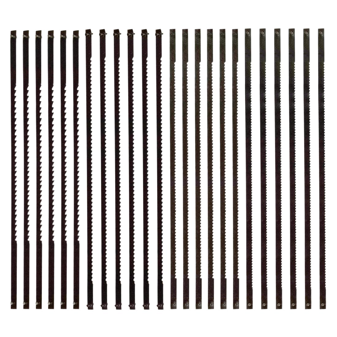 24 pcs lama per sega da traforo taglio fine 10/15/18/24 denti adatto per seghe da traforo per elettroutensili accessori lavorazione del legno per legno