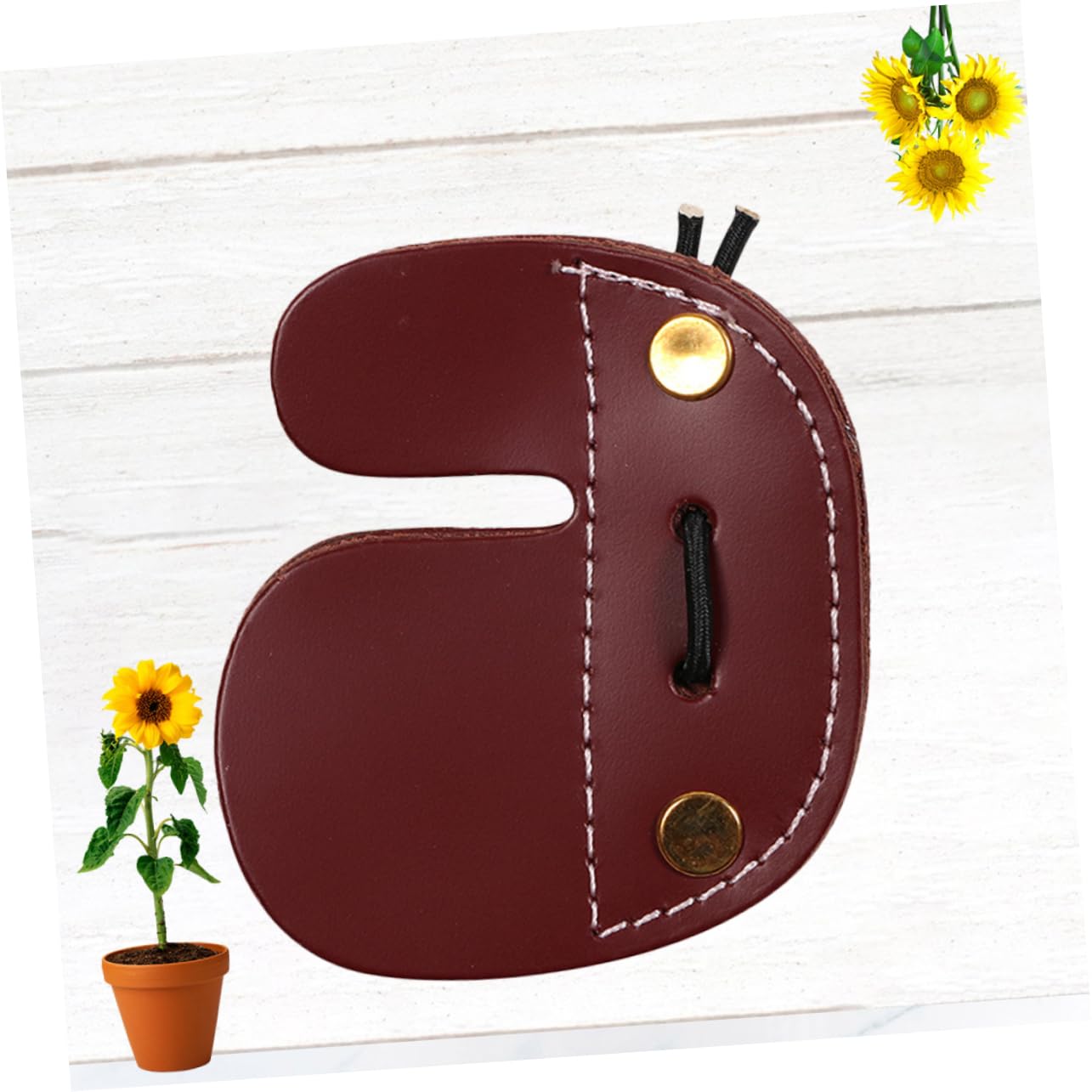 BRIGHTFUFU 1pc Finger Protective Gear Double Layer Finger Cushion for Comfortable Tear Resistant Lightweight and Portable for Hunting and Shooting