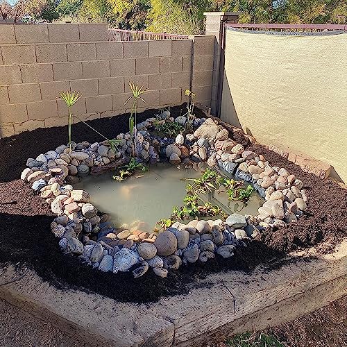 Bâche de bassin 3m flexible et membrane de réservoir résistante pour aménagement extérieur