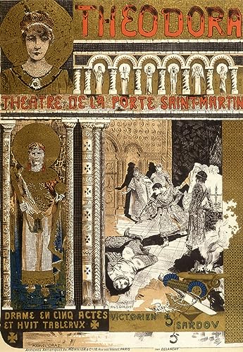 Impression d'art Théodora au Théâtre Manuel Orazi - Tableau décoration murale premium 60x90cm