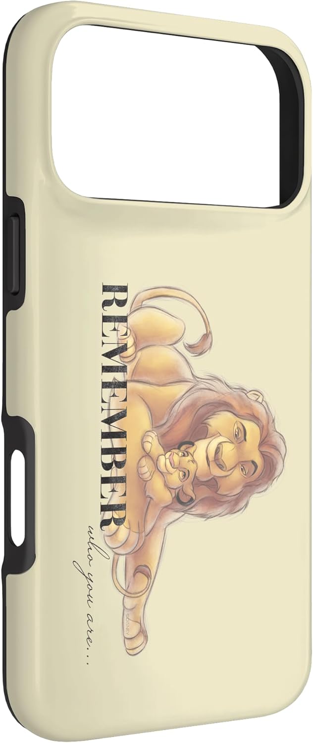 Disney 100 Anniversary The Lion King D100 Quote Remember Case for iPhone 17 Pro Max