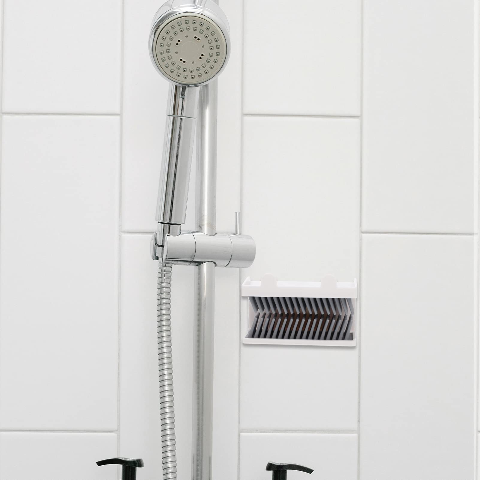 UKCOCO 4stücke Dusch-haarfänger Aus Wandmontierbar Wiederverwendbar Flexibles Design Zur Verhinderung Von Abflussverstopfungen Geeignet Für Badezimmer Und Mit Ohren