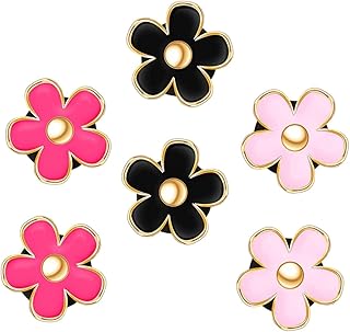 VICASKY Clipe Difusor De Fragrância De Carro 6 Peças Clipe De Ventilação De Óleo Essencial Difusor De Fragrância Ambientador Difusor De Aromas Clipe De Ambientador Liga De Flores