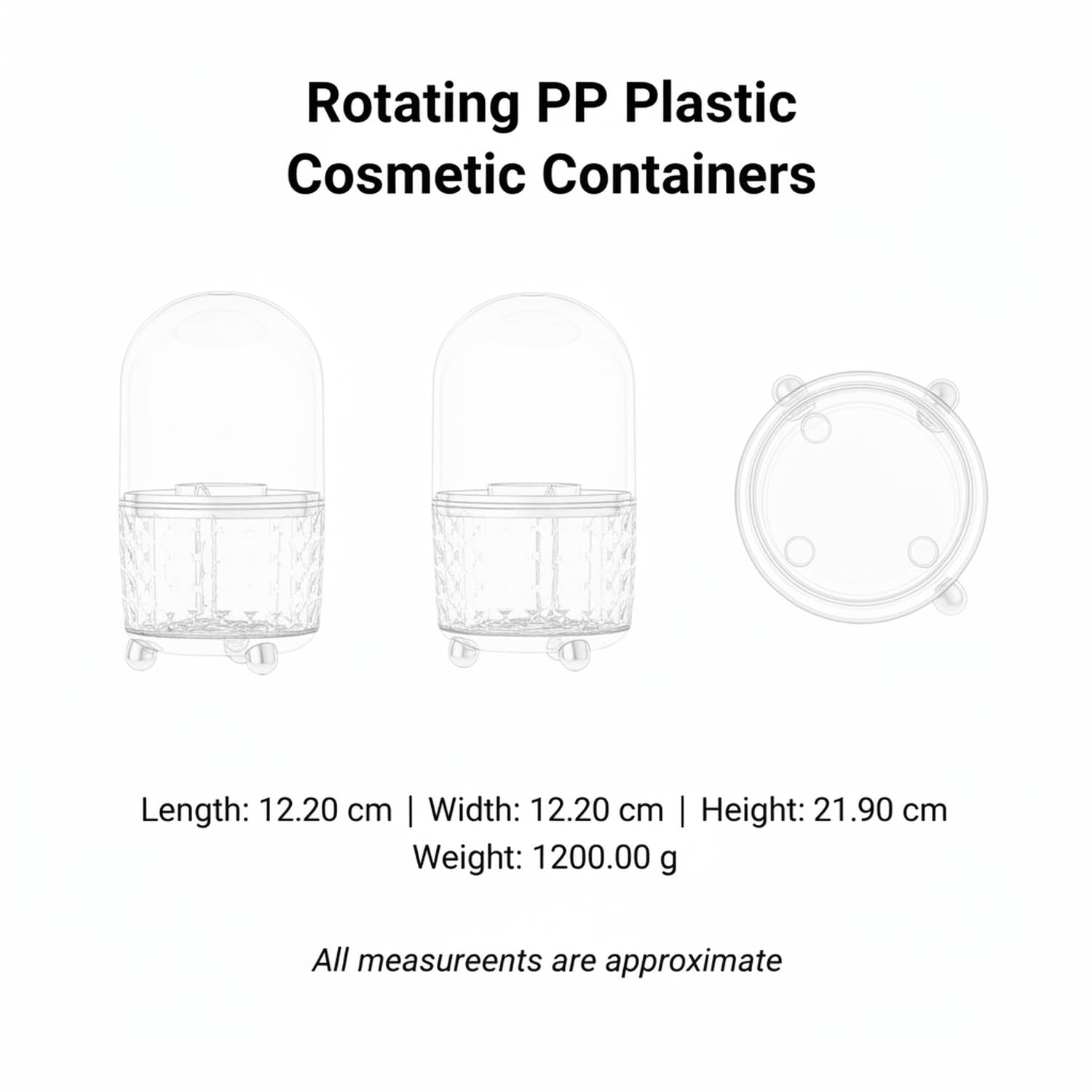 Contenitori per Cosmetici, 1 PC