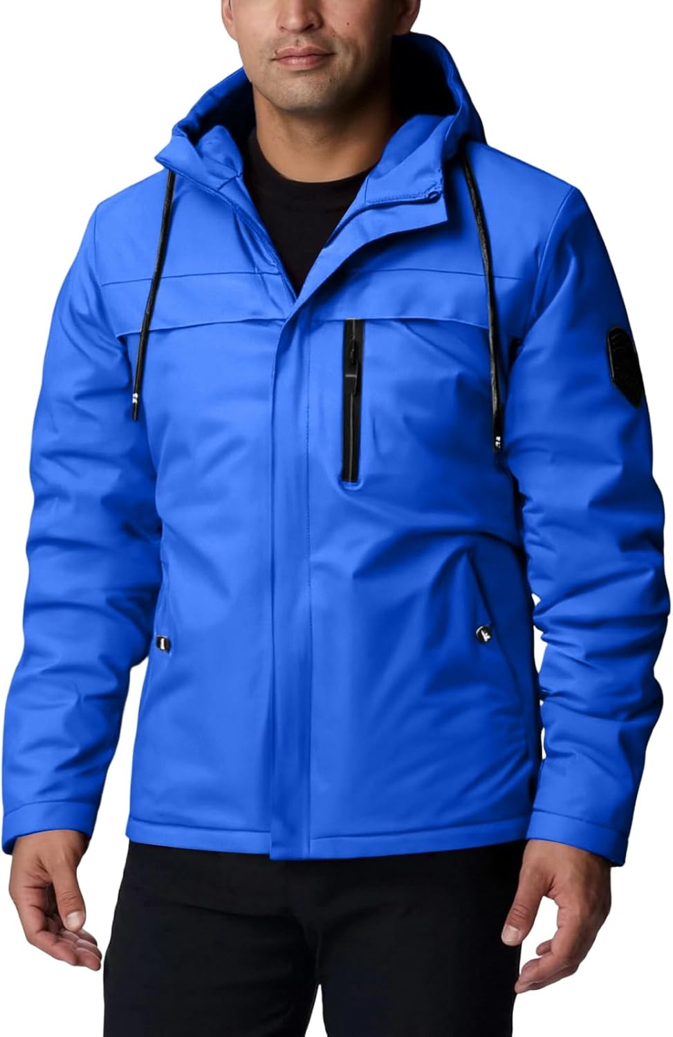 Winter Jacket Men 2025 Lightweight Coats Warm Long Sleeve Big and Tall Thermal Mens Fashion Cloth