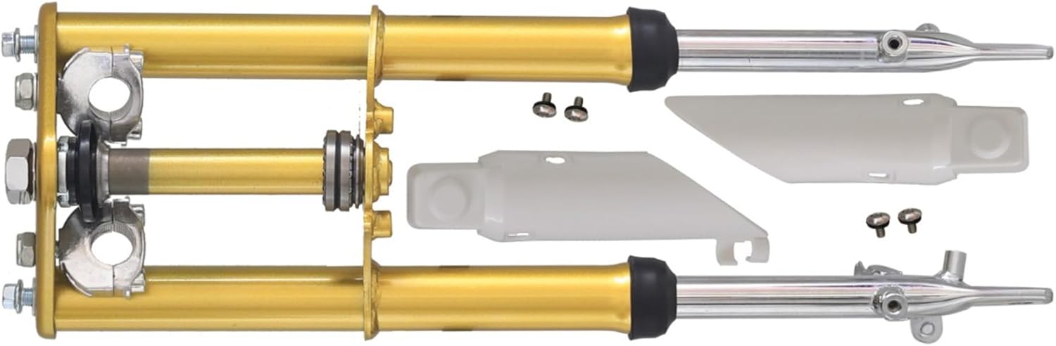 Front Fork Shock Suspension Assembly for CRF50F 2004-2014 XR50R 2000-2004 50cc 70cc 90cc 110cc Dirt Bike Pit Bike CRF50 XR50 Baja DR49 Pister Pro Taotao DB14 fit 2.50-10" Wheels