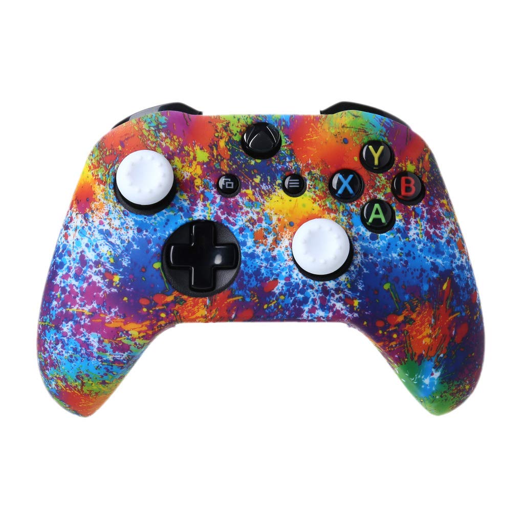 1 Set Custodia Protettiva in Silicone per impugnature per Controller di Gioco Xbox One X S.