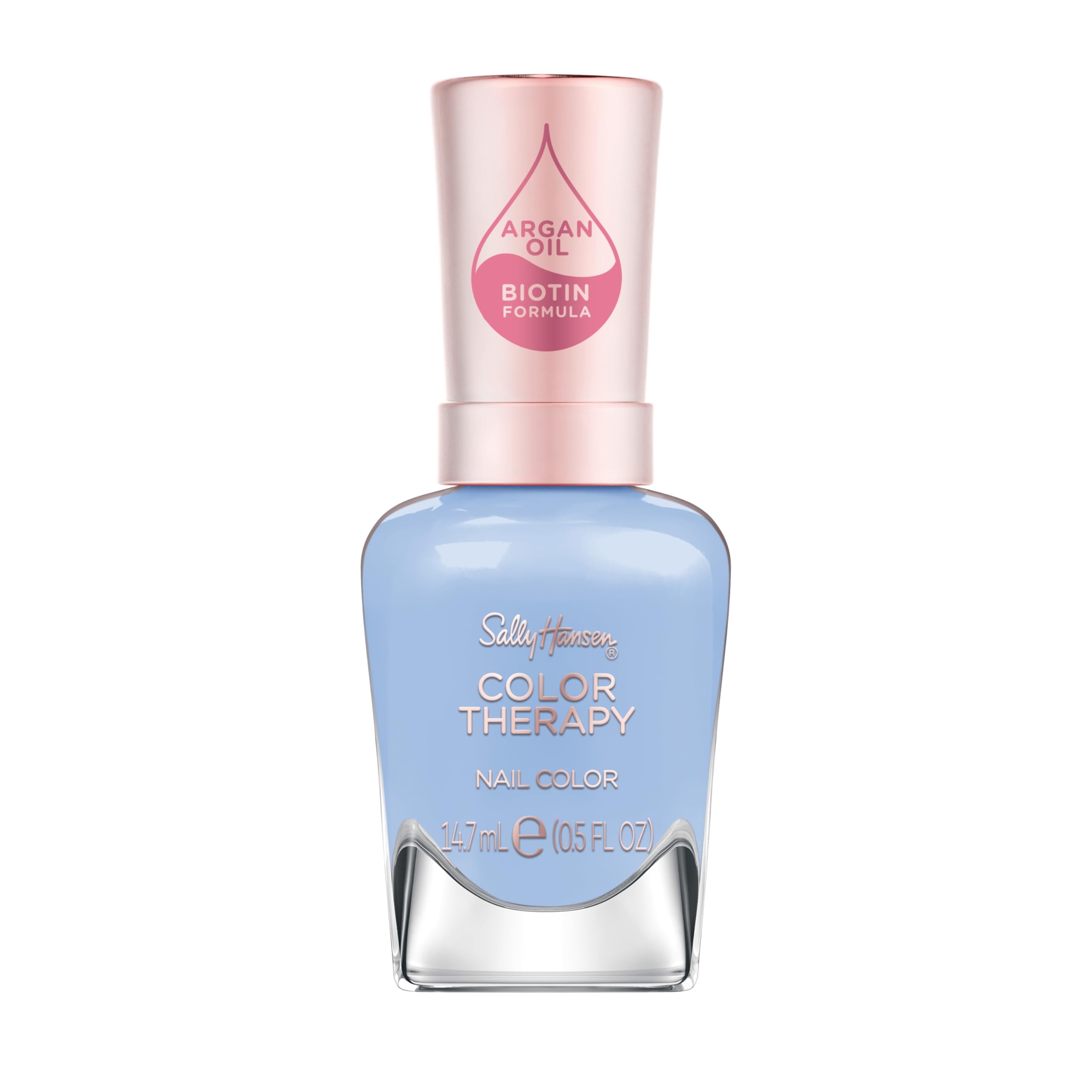 �️Sally Hansen Color Therapy Nail Polish | Biotin, Argan Oil, Long Lasting, Healthy Nails, Nail Strengthener, Opaque | 4 — beauty deal on Shopping With Noya