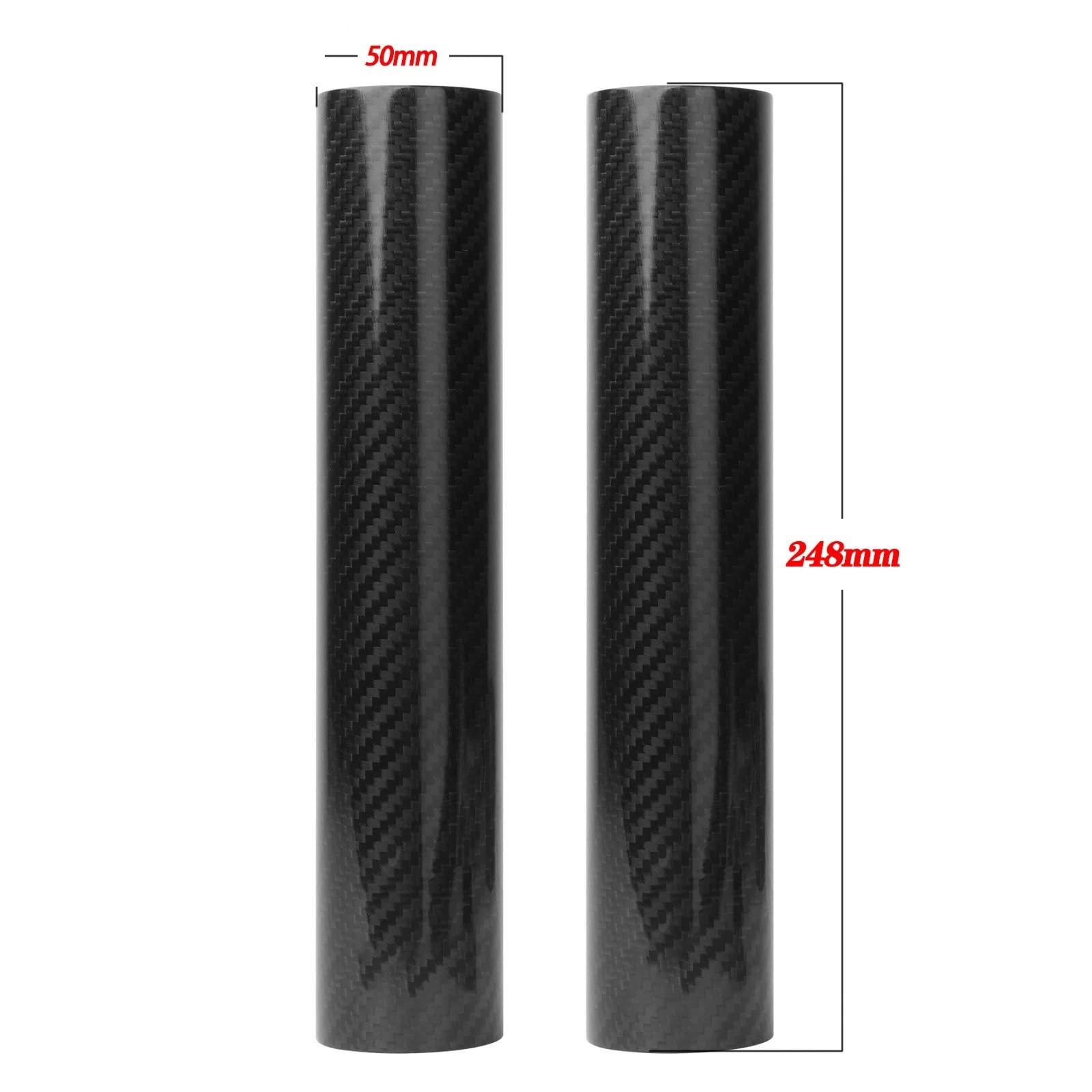 Misura per EXC SXF XCF 125 250 Moto 160-260MM Protezione antiurto forcella anteriore regolabile protezione forcella(248mm 1 pair)