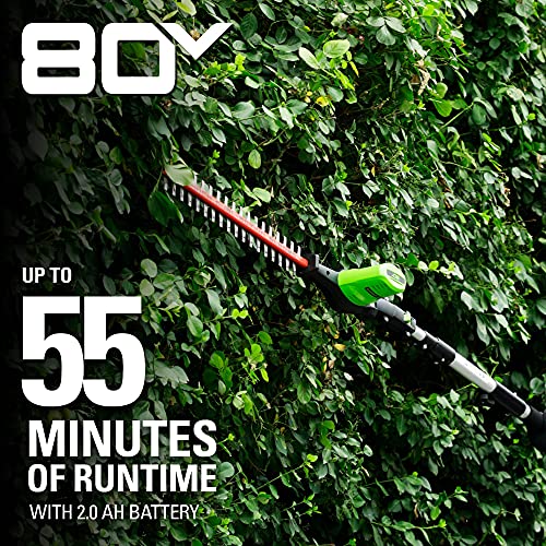 Image of Greenworks Pro 80V 20 inch Cordless Pole Hedge Trimmer, Tool Only