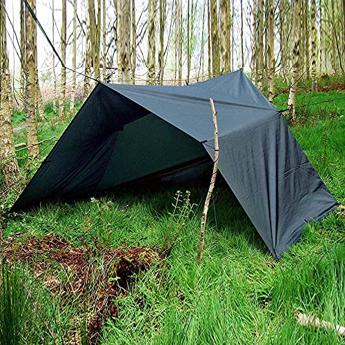 Kalinco Waterproof Camping Tarp Tent Hammock Rain Fly, 10X10Ft/10X15Ft, Mutifunctional Tent Footprint Lightweight Tarp For Camping, Hiking And Survival Shelter #TOP6