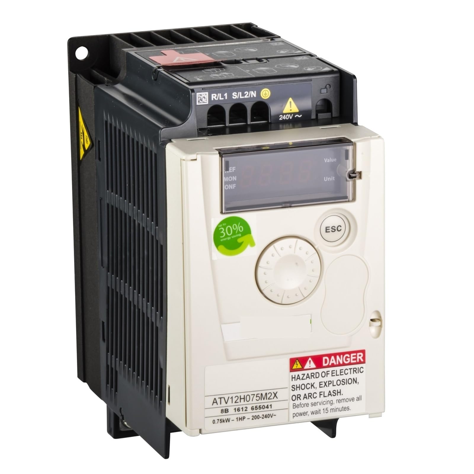 QEFHSVVZE Frequency Converter ATV12H075M2X ATV-12H075M2X Variable Speed Drive ATV12-0.75kW - 240V - 1ph