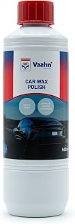 HP Vaahn Wax Polish for Car 500ml | High Gloss Liquid Wax for Deep Shine & Paint Protection | Polish for Car Exterior and ... Price In India