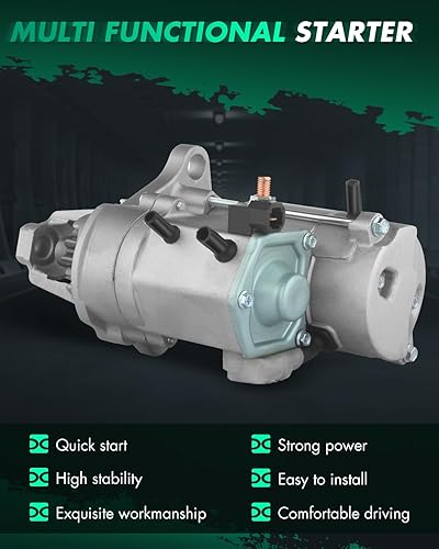 Miniatura 254 de SCITOO Arrancadores Nuevo Ajuste para Nissan Frontier Pickup Xterra 2002 2003 2004 3.3L 17859